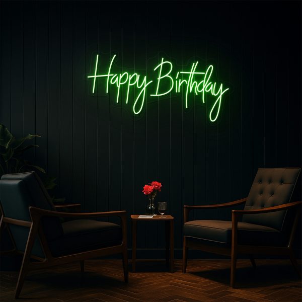 Happy Birthday Led neon