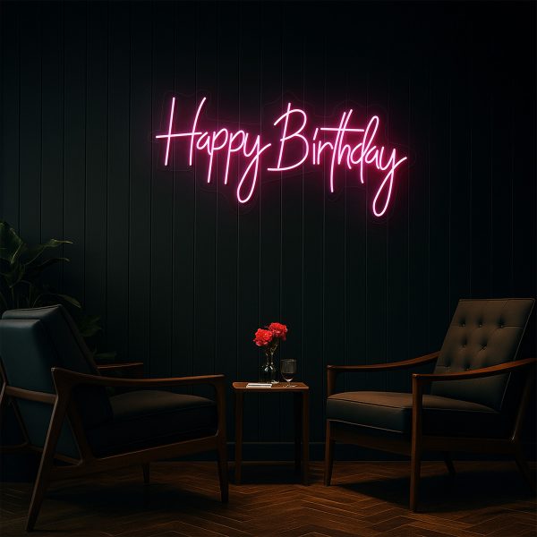 Happy Birthday Led neon