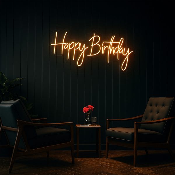Happy Birthday Led neon