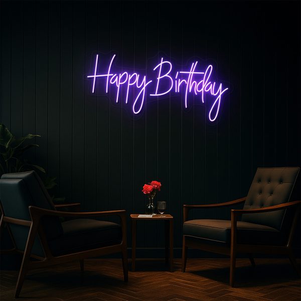 Happy Birthday Led neon