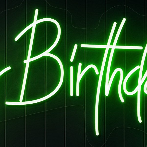 Happy Birthday Led neon