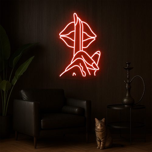 Shhh Lips | LED Neon Nghệ Thuật Gợi Cảm
