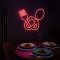 HeartFork | Đèn LED Neon Muỗng Nĩa Liên Kết Tình Yêu