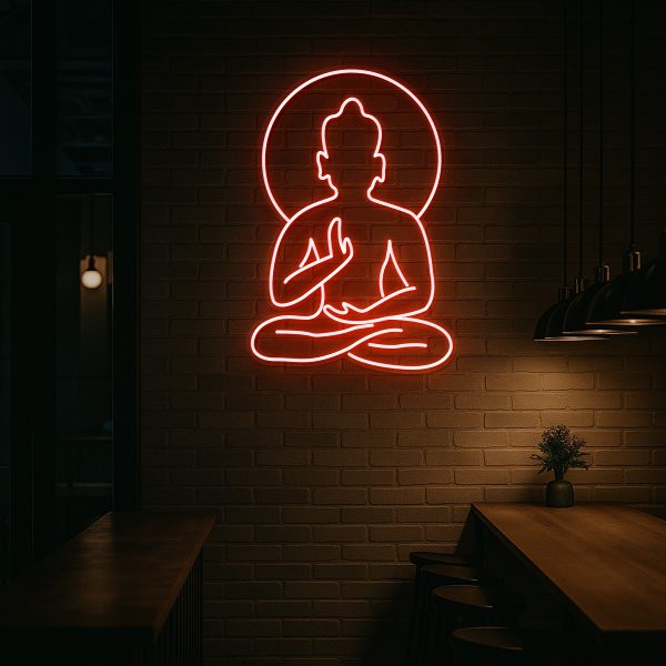 Thiền Tịnh – Ánh Sáng Tĩnh Lặng Cho Không Gian Bình An Led Neon