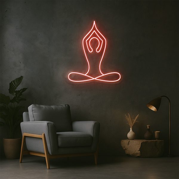 Yoga – Khơi Mở Năng Lượng Tích Cực Cho Không Gian Sống | Đèn LED Neon