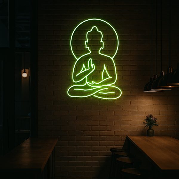 Thiền Tịnh – Ánh Sáng Tĩnh Lặng Cho Không Gian Bình An Led Neon