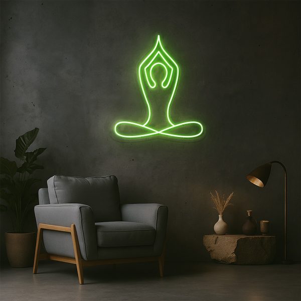 Yoga – Khơi Mở Năng Lượng Tích Cực Cho Không Gian Sống | Đèn LED Neon