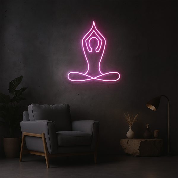 Yoga – Khơi Mở Năng Lượng Tích Cực Cho Không Gian Sống | Đèn LED Neon