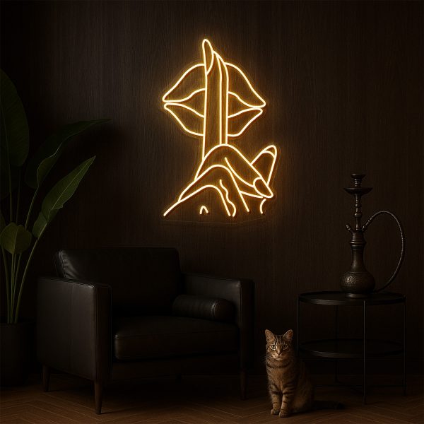 Shhh Lips | LED Neon Nghệ Thuật Gợi Cảm