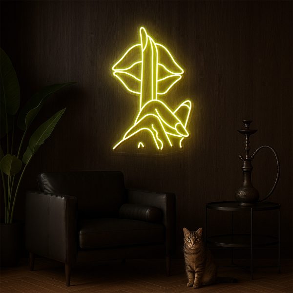 Shhh Lips | LED Neon Nghệ Thuật Gợi Cảm