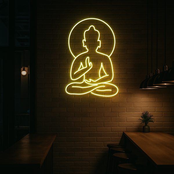 Thiền Tịnh – Ánh Sáng Tĩnh Lặng Cho Không Gian Bình An Led Neon