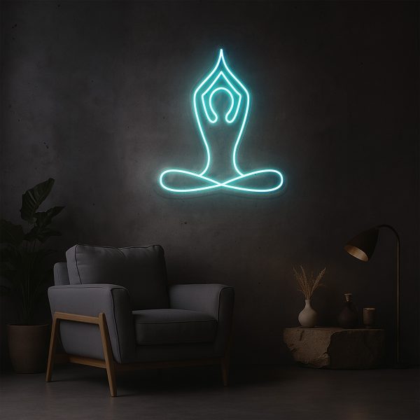 Yoga – Khơi Mở Năng Lượng Tích Cực Cho Không Gian Sống | Đèn LED Neon