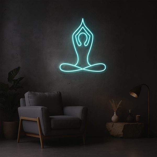 Yoga – Khơi Mở Năng Lượng Tích Cực Cho Không Gian Sống | Đèn LED Neon