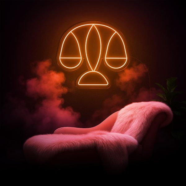 Neon zodiac ⚖️ Libra Mood Swing | Không gian “bớt lệch” khi có đèn của Libra