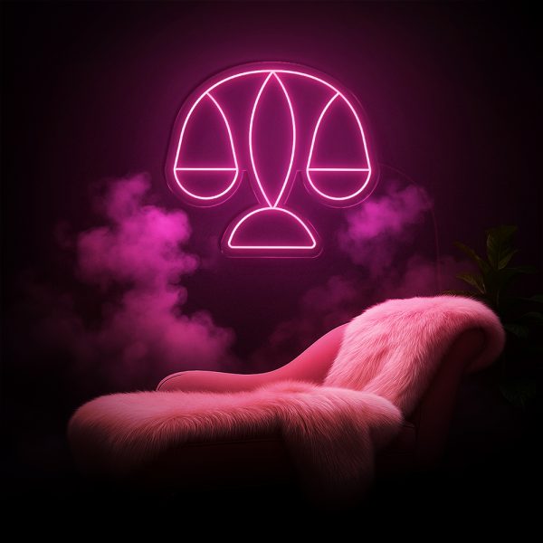 Neon zodiac ⚖️ Libra Mood Swing | Không gian “bớt lệch” khi có đèn của Libra
