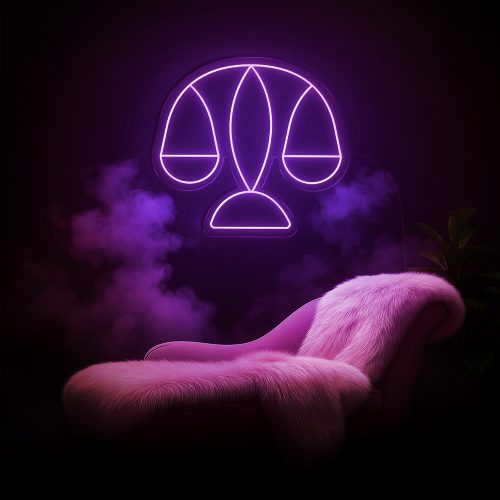 Neon zodiac ⚖️ Libra Mood Swing | Không gian “bớt lệch” khi có đèn của Libra
