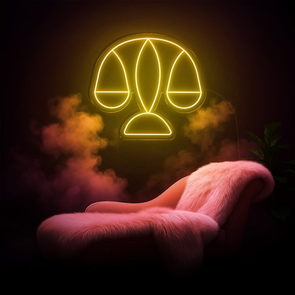 Neon zodiac ⚖️ Libra Mood Swing | Không gian “bớt lệch” khi có đèn của Libra