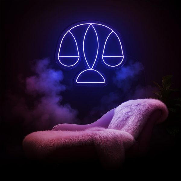 Neon zodiac ⚖️ Libra Mood Swing | Không gian “bớt lệch” khi có đèn của Libra
