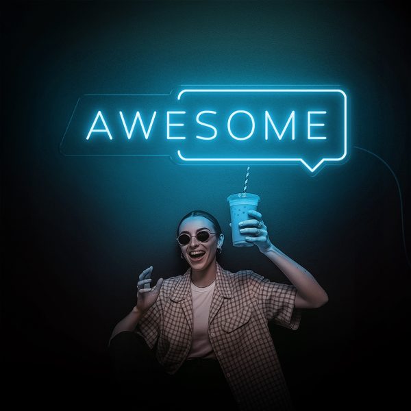 Awesome Vibe | Đèn LED Neon Chữ Awesome
