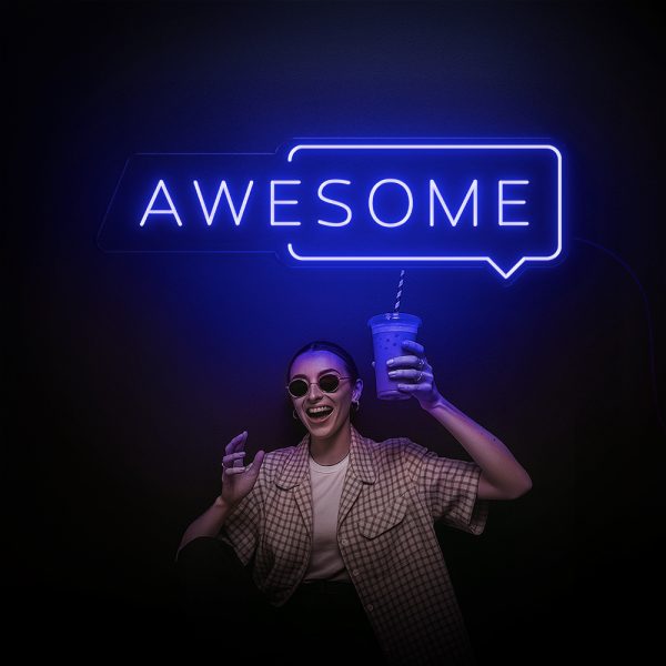 Awesome Vibe | Đèn LED Neon Chữ Awesome