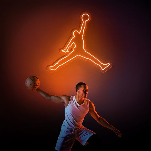 Glow in the game 🏀  LED neon cho team yêu game