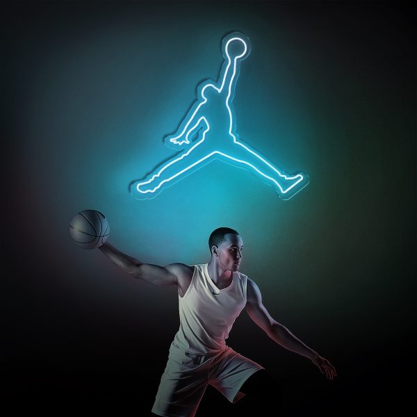 Glow in the game 🏀  LED neon cho team yêu game