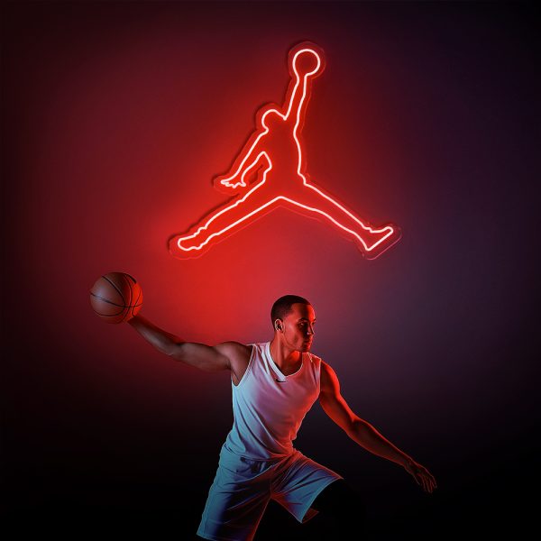 Glow in the game 🏀  LED neon cho team yêu game