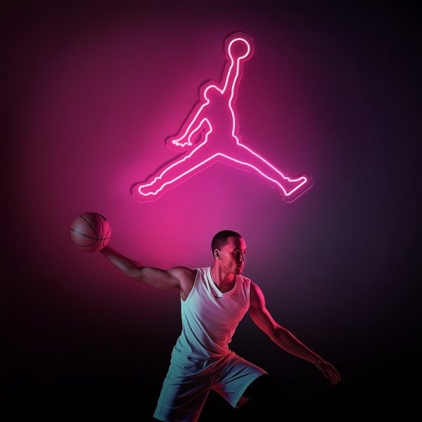 Glow in the game 🏀  LED neon cho team yêu game