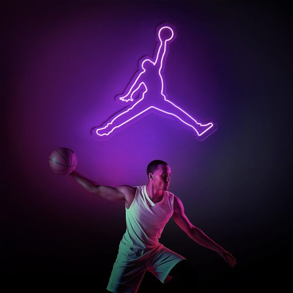 Glow in the game 🏀  LED neon cho team yêu game