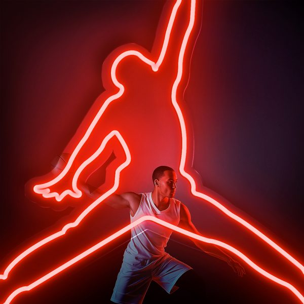 Glow in the game 🏀  LED neon cho team yêu game