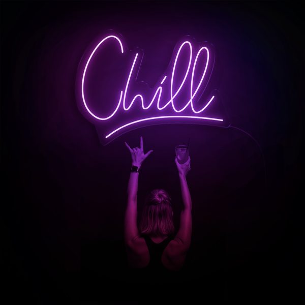 Chill đi chờ chi? 😎 Led neon chill chill xinh xinh