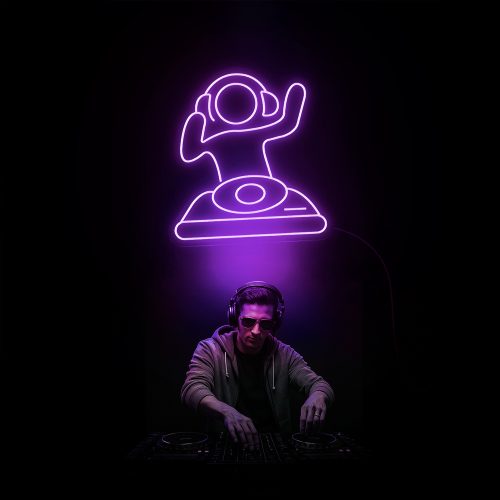 DJee Hết Nấc | Đèn LED Neon DJ Vui Vẻ 🎧💜🎶