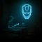 Iron Glow | Đèn LED Neon Mặt Nạ Iron Man