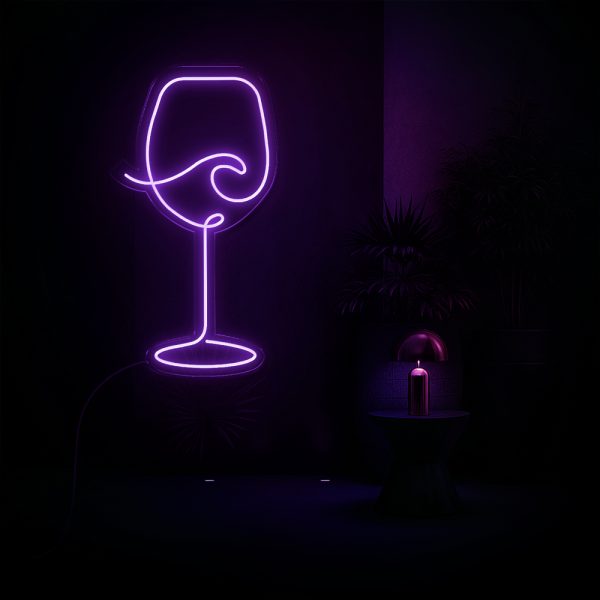 🍷 Sóng Sánh Chill 🌊 Led neon độc đáo