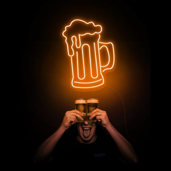 Cheers Bạn Ơi! | Đèn LED Neon Ly Bia Siêu Chill 🍻