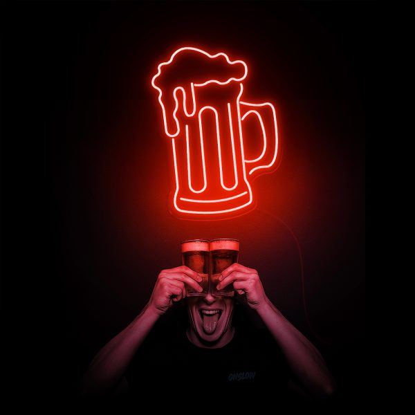 Cheers Bạn Ơi! | Đèn LED Neon Ly Bia Siêu Chill 🍻