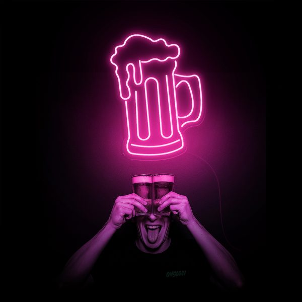 Cheers Bạn Ơi! | Đèn LED Neon Ly Bia Siêu Chill 🍻