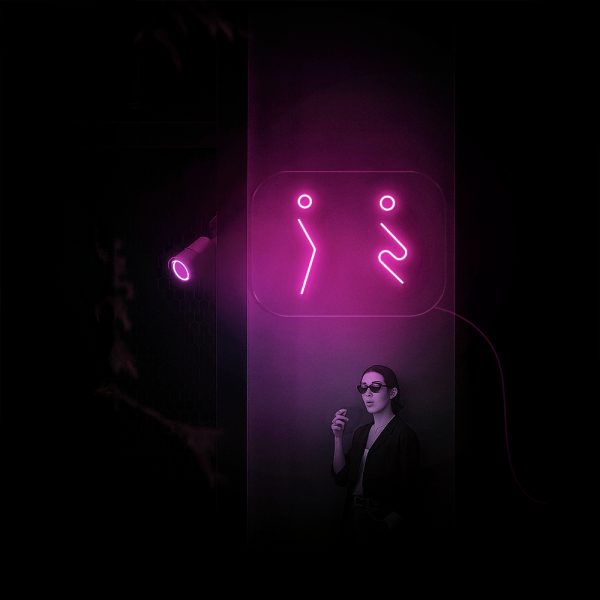 Pee Chic | Đèn Neon Toilet Cực Chill