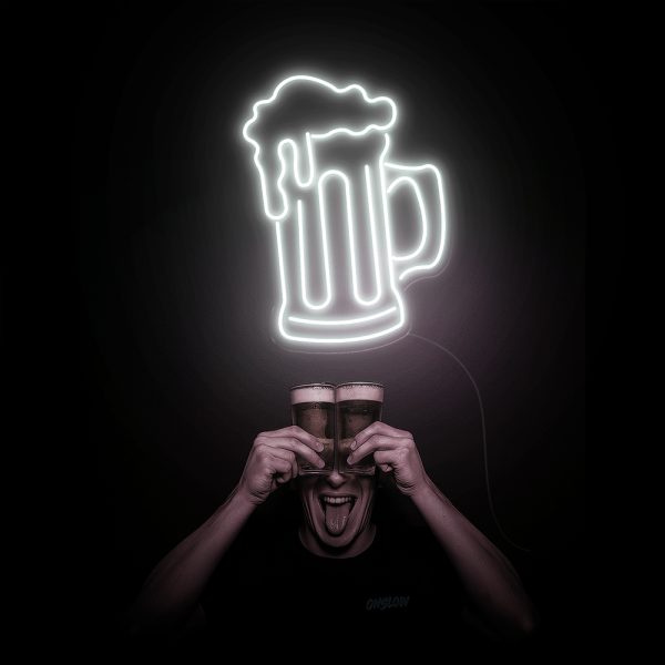 Cheers Bạn Ơi! | Đèn LED Neon Ly Bia Siêu Chill 🍻