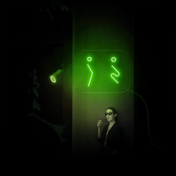 Pee Chic | Đèn Neon Toilet Cực Chill