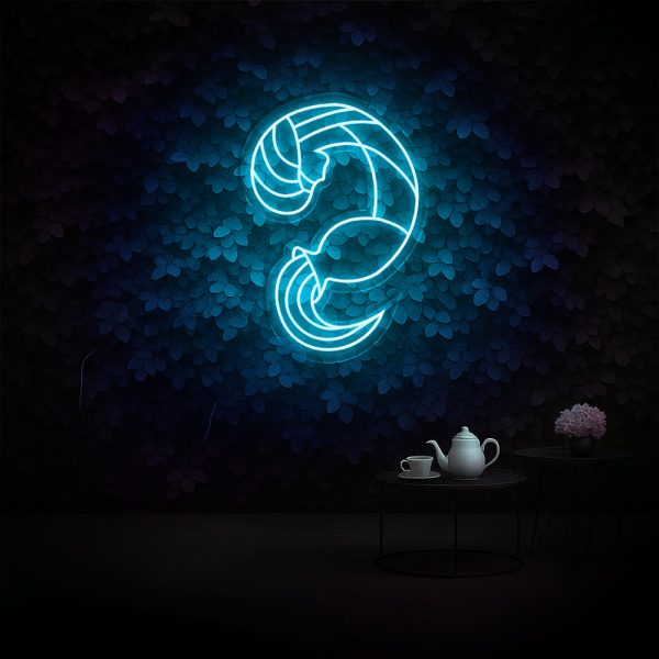 Neon zodiac 🌊 AQUARIUS GLOW – MÁT MẺ TỪ ÁNH NHÌN