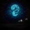 Neon zodiac 🌊 AQUARIUS GLOW – MÁT MẺ TỪ ÁNH NHÌN