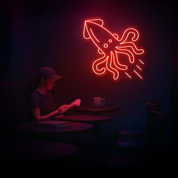Squid Light Up 🦑 Tím Như Mực