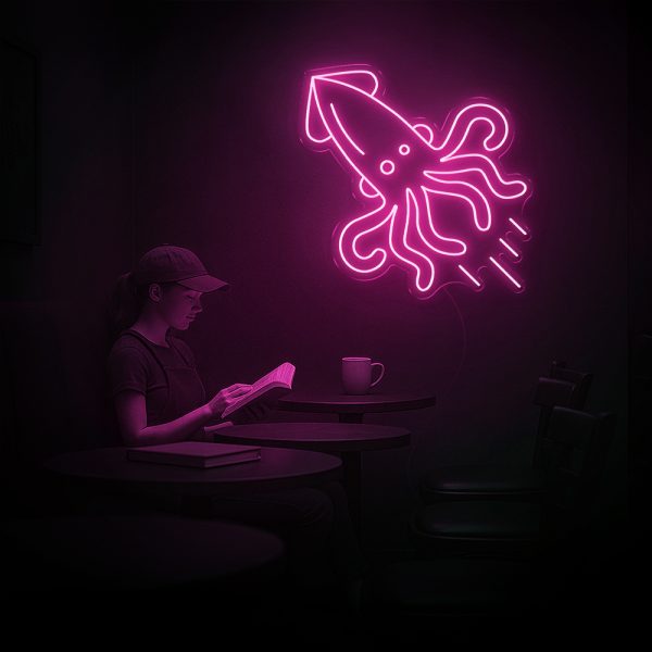 Squid Light Up 🦑 Tím Như Mực