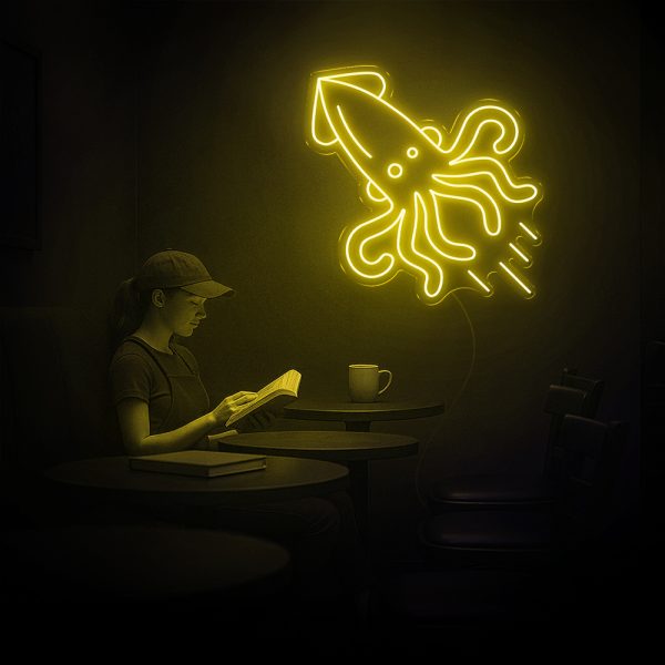 Squid Light Up 🦑 Tím Như Mực