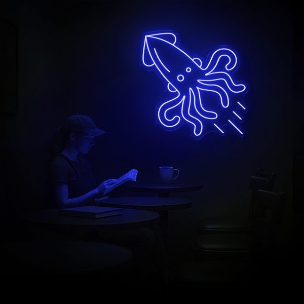 Squid Light Up 🦑 Tím Như Mực