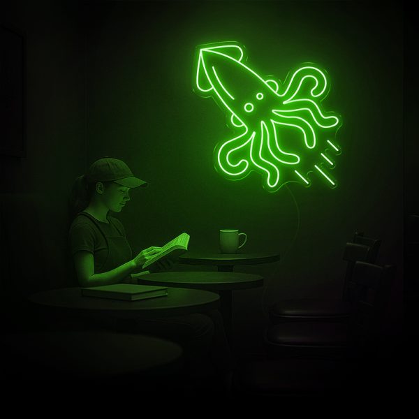 Squid Light Up 🦑 Tím Như Mực