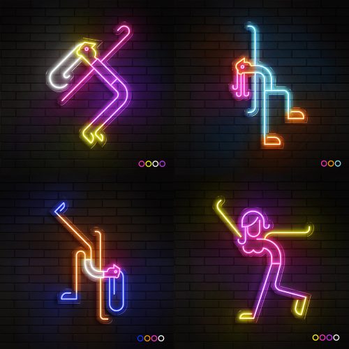 🔥 LED Neon Street Dance – Thắp Sáng Nhịp Điệu Đường Phố