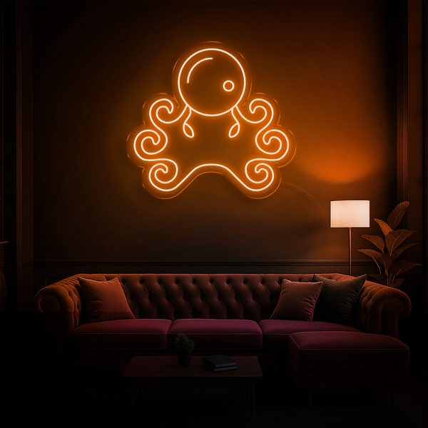 OctoGlow 🐙 Neon Bạch Tuột Siêu Bay