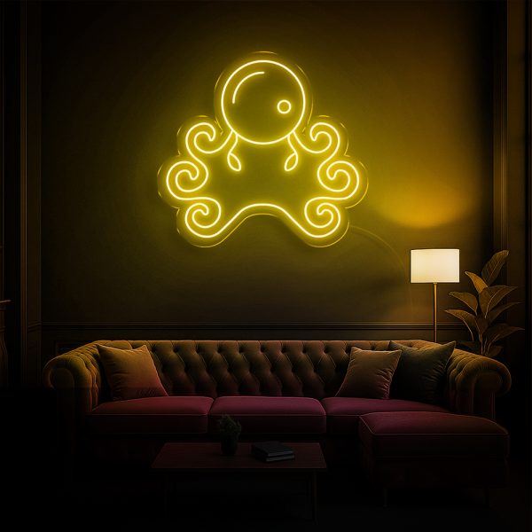 OctoGlow 🐙 Neon Bạch Tuột Siêu Bay